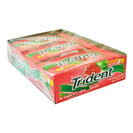 TRIDENT Sandía 8.5g CAJA X18